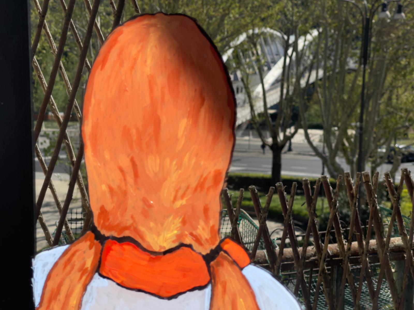 Figura arancio